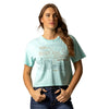 Kimes Ranch Women's Places Cropped T-Shirt - Mint