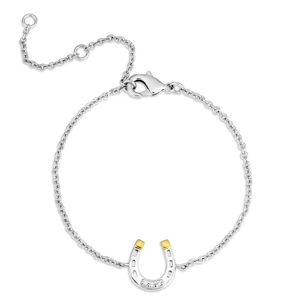 QBC6429 Montana Silversmiths Lucky Harmony Bracelet