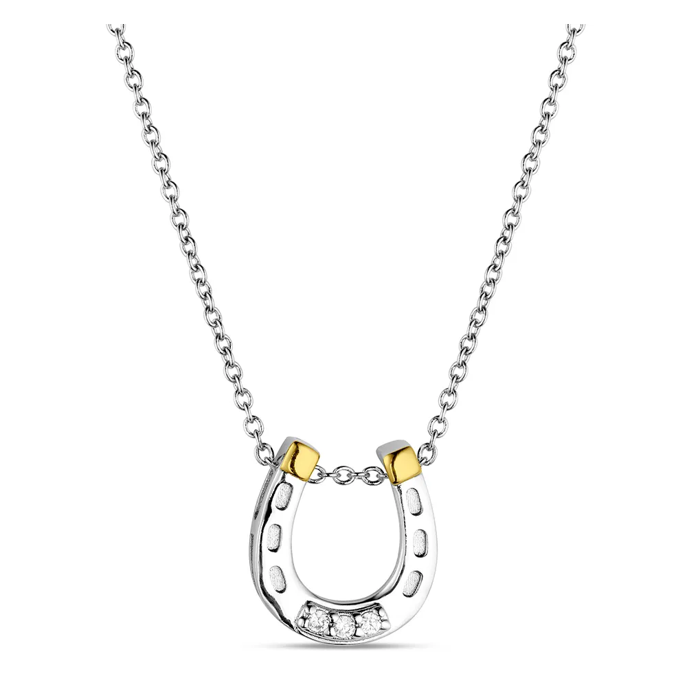 QNC6429 Montana Silversmiths Lucky Harmony Necklace