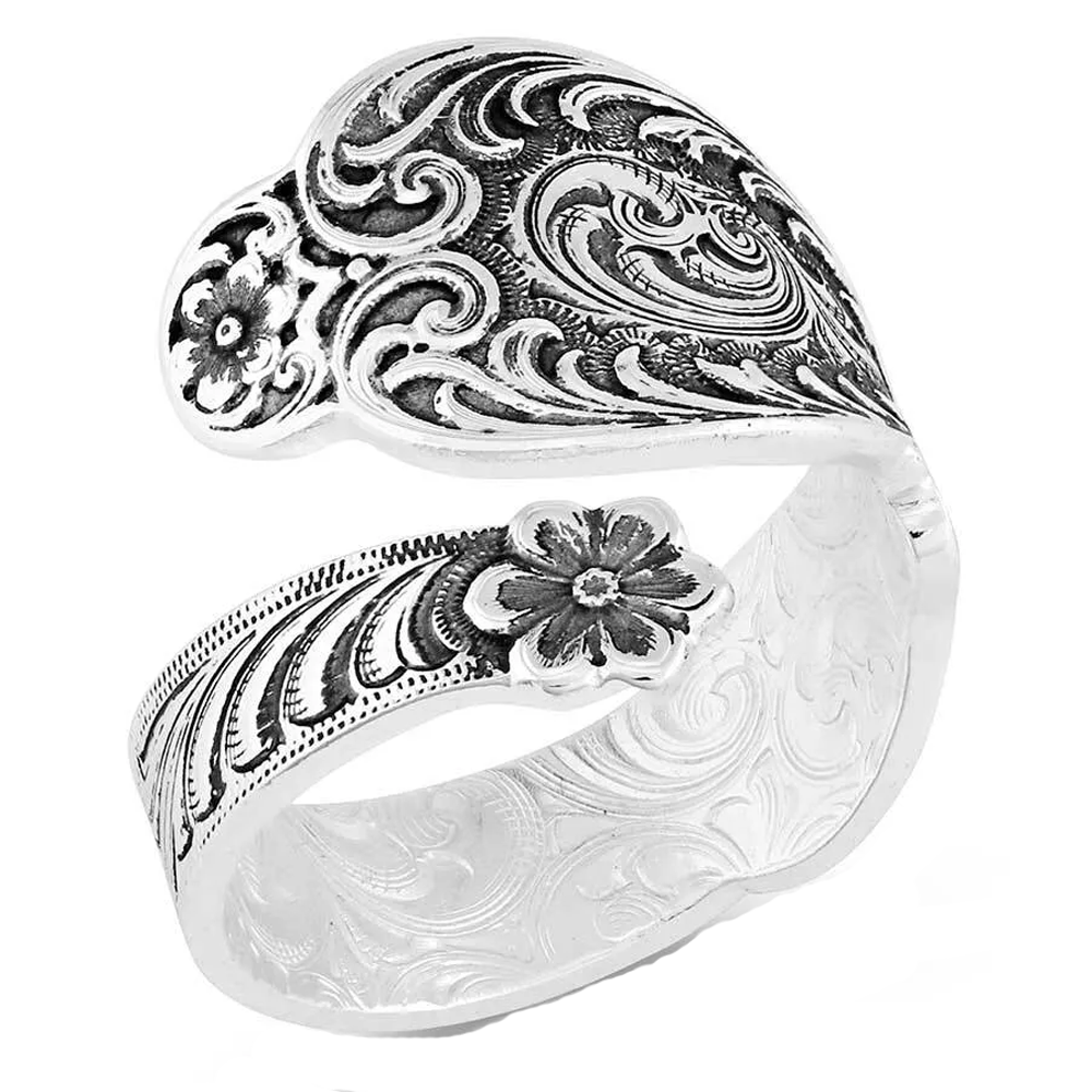 RG5069B Montana Silversmiths Timeless Heirloom Spoon Ring