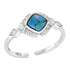 RG6313 Montana Silversmith Crowned Glacier Ring