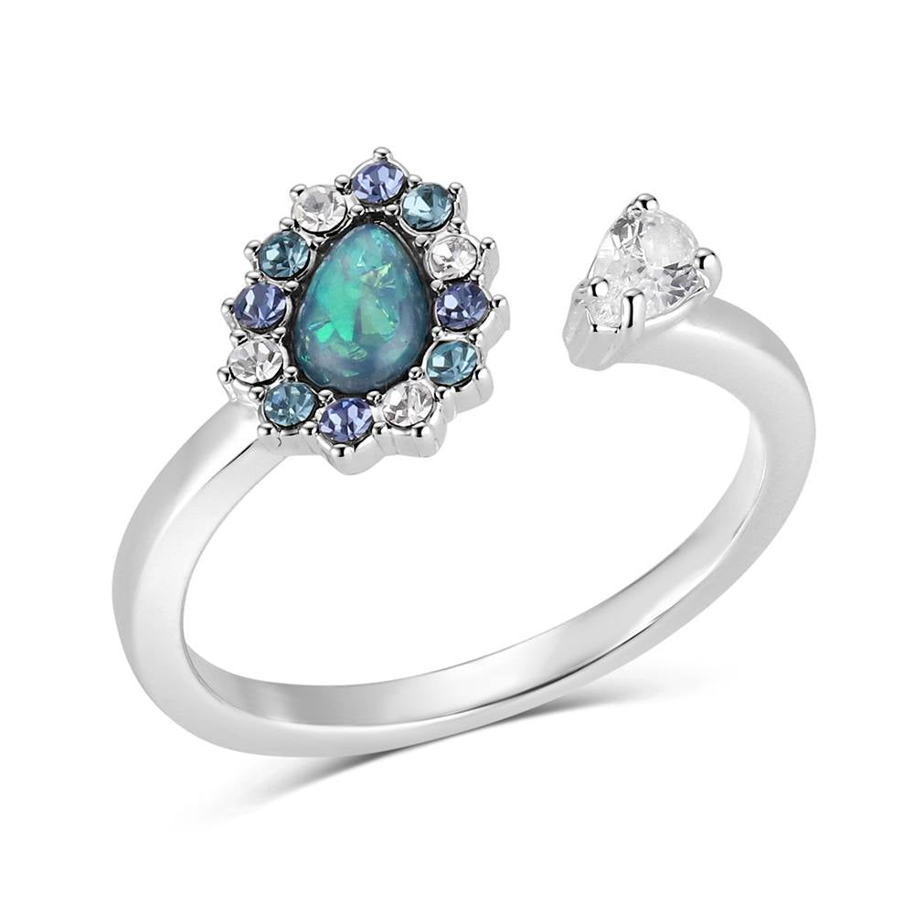 RG6537 Montana Silversmiths Northern Glow Opal Ring