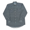 RMN2S09535 Panhandle Slim Men's Long Sleeve Western Snap Shirt - Black