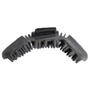 STFM Tail Tamers by Professional's Choice Softtouch Flex Massager Brush - Black