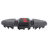STFM Tail Tamers by Professional's Choice Softtouch Flex Massager Brush - Black