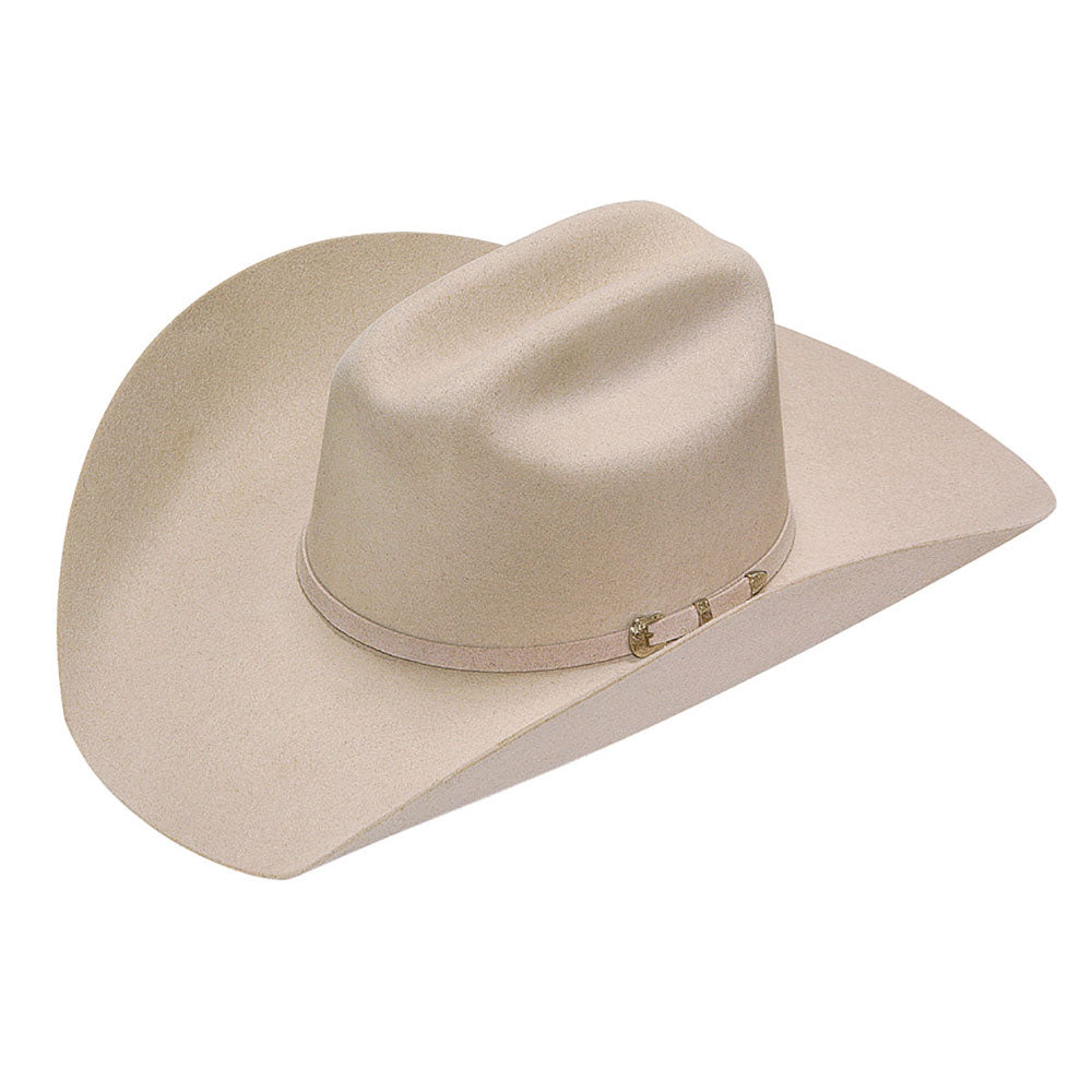 T75250277 Twister Adult SantaFe 3X Felt Cowboy Hat -Silverbelly