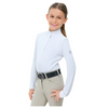 TRJ850KK RJ Classics Tori Jr Children's Long Sleeve English Show Shirt - White with Glam Time