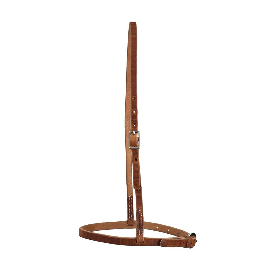 TW1502 Perri's Leather Western Noseband - Harness Leather