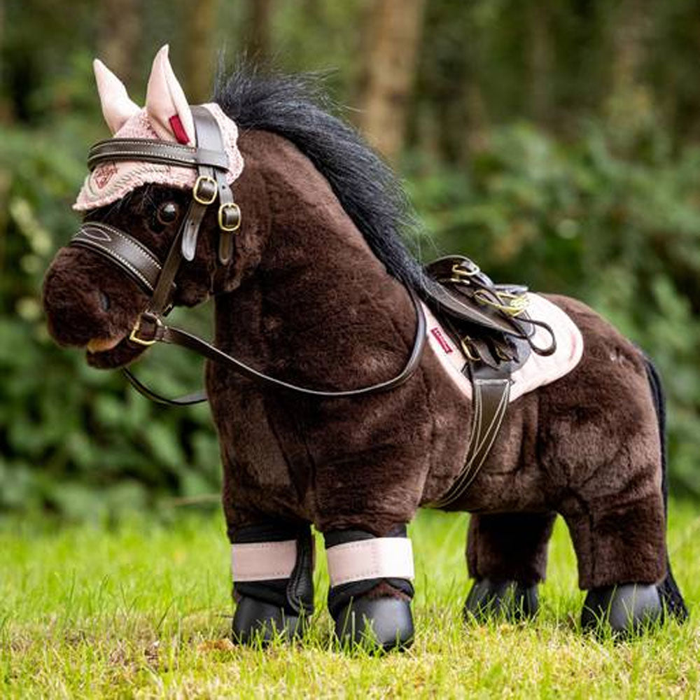 thumbnail image 2 of LeMieux Toy Pony Bridle – Brown – Kids’ Pony Play Set With Real Brand Quality 2 of 3