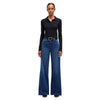 7 For All Mankind Ultra High Rise Jo Wide Leg Jean - Crater 7UH00005