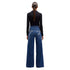 7 For All Mankind Ultra High Rise Jo Wide Leg Jean - Crater 7UH00005