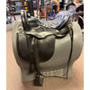 USED T49-610-4153-22 Tucker Equitation Endurance 17.5" Medium Tree Black with Brass