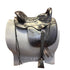 USED T49-610-4153-22 Tucker Equitation Endurance Trail Saddle 16.5" Wide Tree Black with Brass