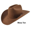 W0604A Bailey Lightning 4X Felt Western Cowboy Hat - Mesa Tan