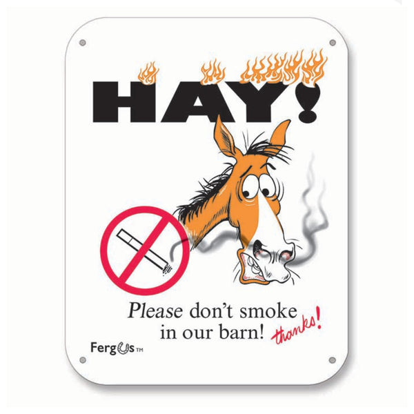 W109 Fergus Barn Sign - Do Not Smoke