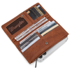 WG145-212 Wrangler Western Floral Tooled Wallet - Brown