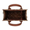 WG2209-8120S Wrangler Aztec Pattern Dual Sided Print- Tote Crossbody Bag - Light Brown