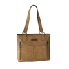 WRS-1017 Wrangler Concealed Carry Shoulder Bag Tote  - Light Brown