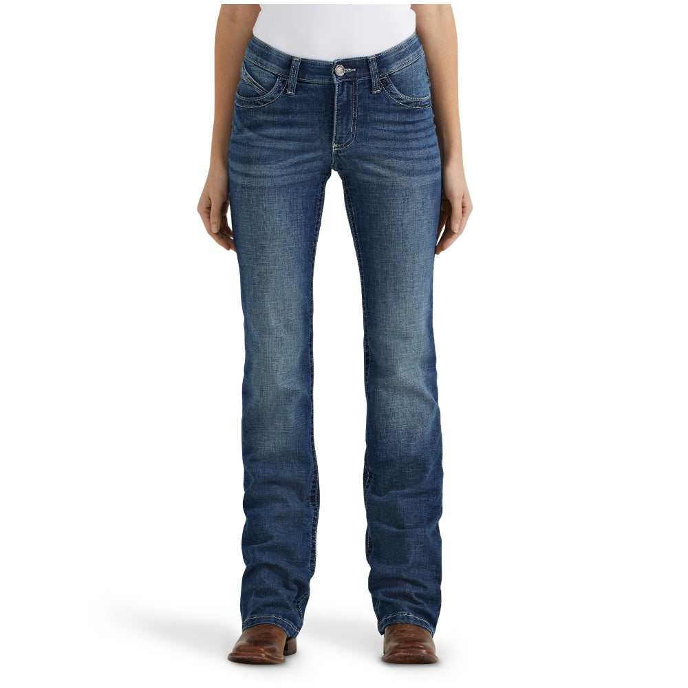 Wrangler Mid-Rise Willow Ultimate Riding Boot Cut Jean in Lovette | WRS Wrangler Mid-Rise Willow Ultimate Riding Boot Cut Jean in Lovette | WRS