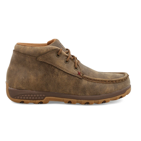 WXC0001 Twisted X Women's Cellstretch Chukka Driving Moc - Brown Bomber 9W