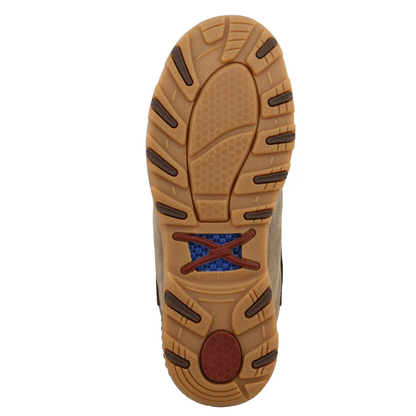 WXC0001 Twisted X Women's Cellstretch Chukka Driving Moc - Brown Bomber 9W