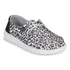 40735-097 Hey Dude Women's Wendy Shoe - Black & Grey Leopard