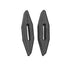 1450BL Perri's Rubber Rein Stops - Black