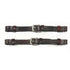 0005-0001 Circle Y Universal Replacement Breast Collar Tugs - Walnut