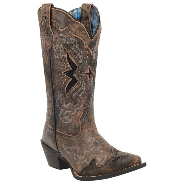 52133 Laredo Women's Lucretia Cowboy Boot - Brown