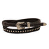 0267401 3/8 Black Calf Hair Hatband