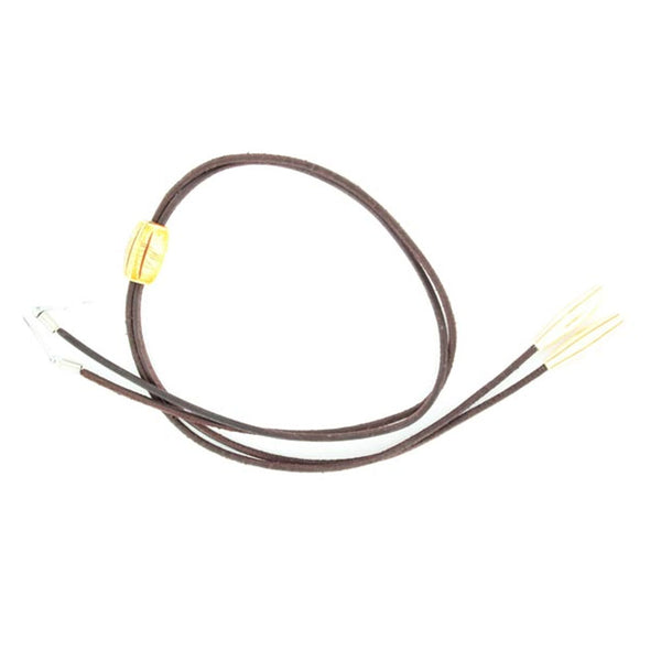 0296702 Brown Stampede String with Bone with Pins