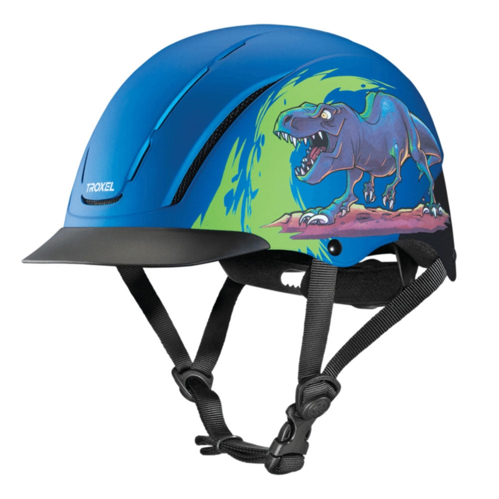 04-531 Troxel Spirit Riding Helmet T-Rex Design