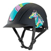 04-537 Troxel Spirit Riding Helmet Pop Art Pony Design