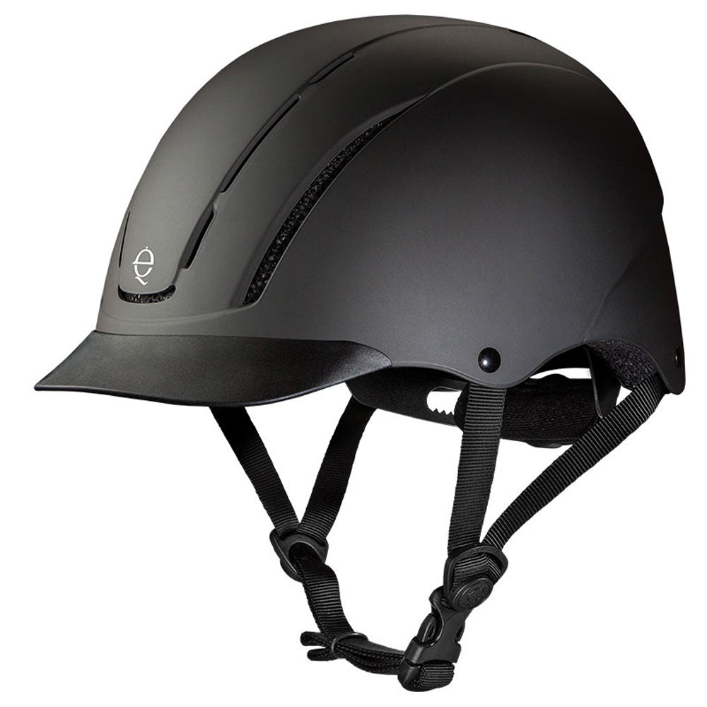 04-551 Troxel Spirit Riding Helmet - Black Duratec
