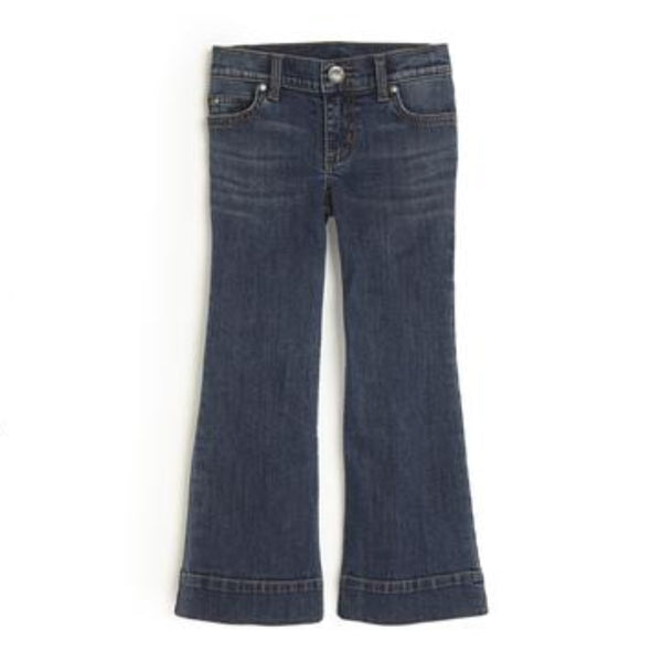 09GWWDI Wrangler Girls’ Darci Medium Wash Trouser Jeans