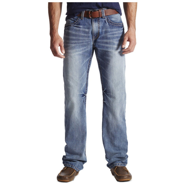 10017511 Ariat Men's M4 Coltrane Durango Low Rise Fashion Boot Cut Jeans