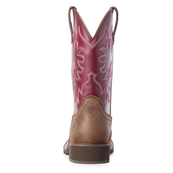10031593 Ariat Women's Delilah Square Toe Western Cowboy Boot