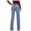 10033490 Ariat Women's Mid Rise Trouser Leah 3D Wide Leg Jean