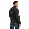10037439 Ariat Men's Logo 2.0 Patriot Softshell Carry Conceal Jacket - Black