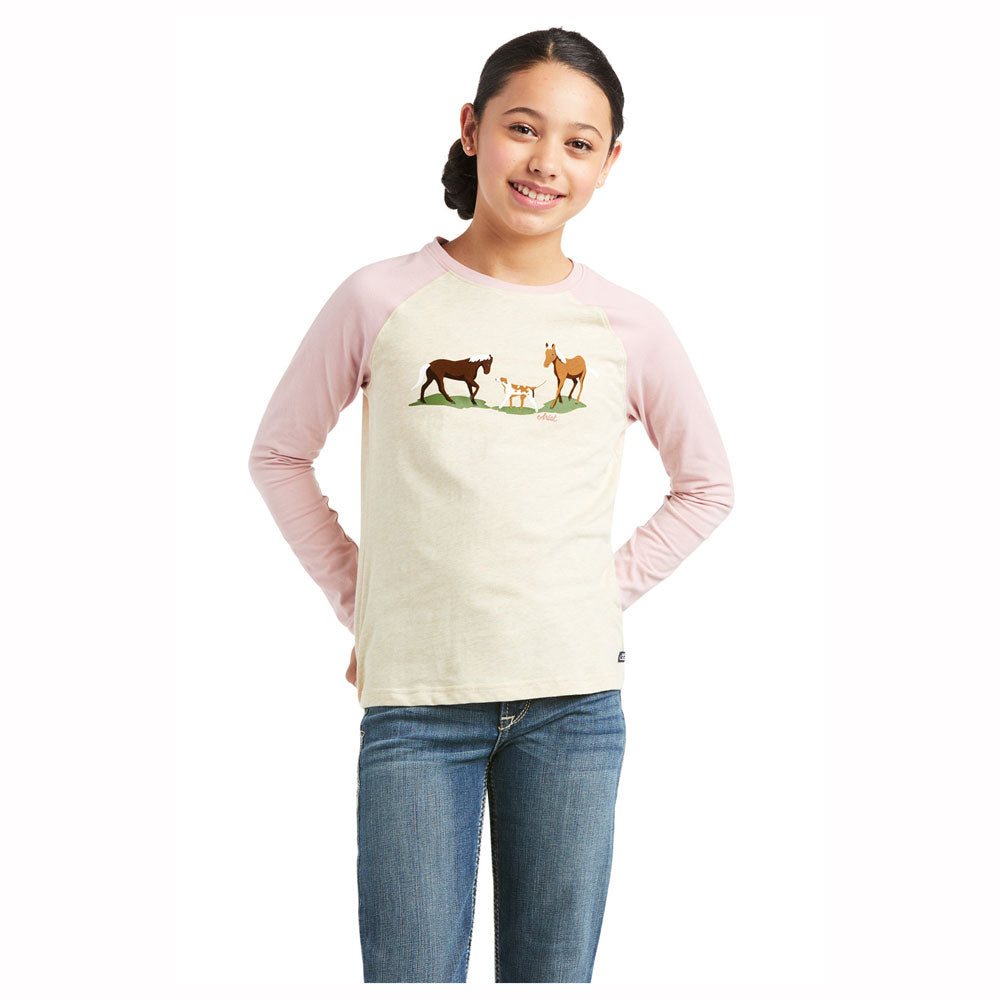 10037732 Ariat Youth Pasture Long Sleeve T-Shirt