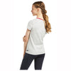 10039444 Ariat Girl's Unicorn Moon Short Sleeve T-Shirt - Heather Grey