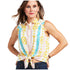 10039847 Ariat Women's Great Basin Sleeveless Shirt - Multi Print