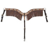 1004-23-SC  Circle Y Desert Racer Breast collar with Fringe