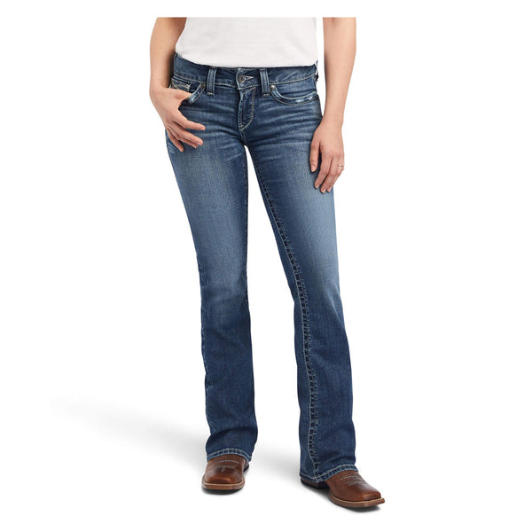 10041061 Ariat Women's REAL Mid Rise Raquel Bootcut Jean - Canadian