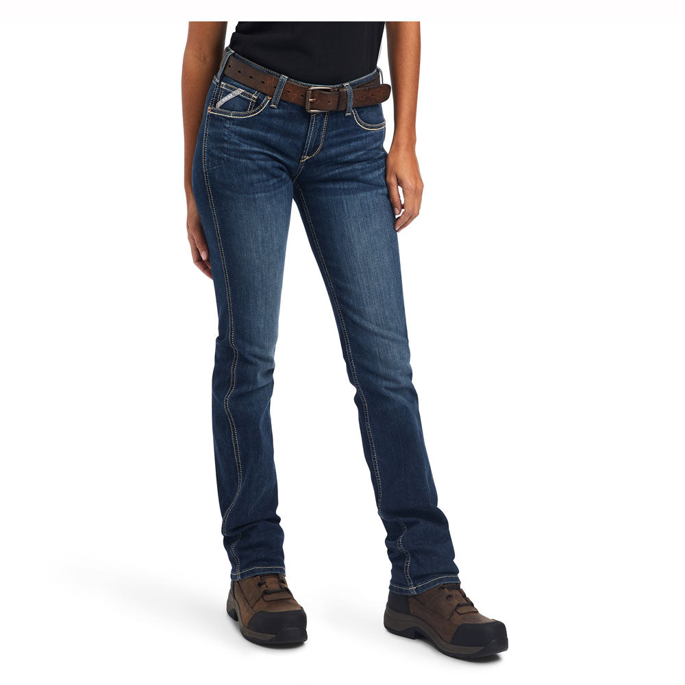 10041068 Ariat Women's Rebar Riveter Perfect Rise Straight Leg Jean ...