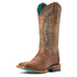 10042423 Ariat Women's Frontier Tilly Western Square Toe Boot - Rodeo Tan