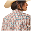 10043685 Ariat Women's R.E.A.L. Long Sleeve Snap Shirt - Cimarron Print