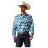 10043793 Ariat Men's Levi Classic Long Sleeve Snap Shirt - White