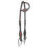 1006-17-SC Circle Y One Ear Headstall - Bronco Texas Flower