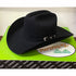 Twinstone 6X Cattleman Texas Junior Western Cowboy Hat Black